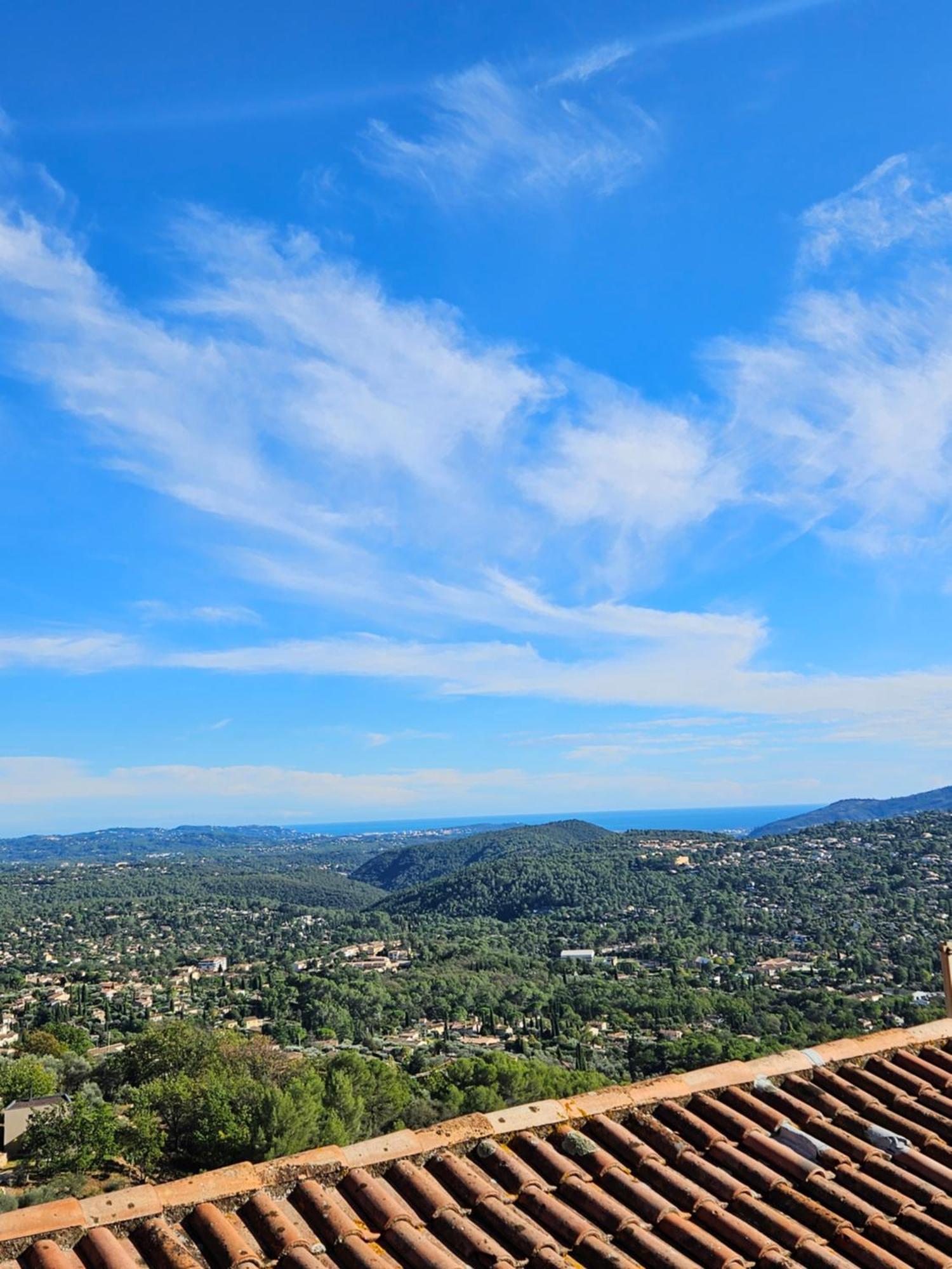 Vue Mer, Au Calme, Avec Jardin ! Spéracèdes Buitenkant foto
