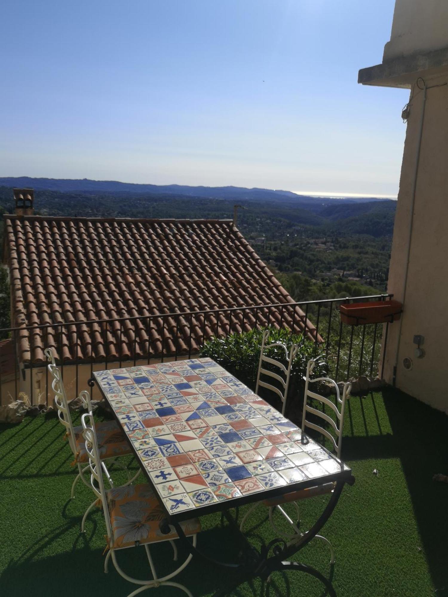 Vue Mer, Au Calme, Avec Jardin ! Spéracèdes Buitenkant foto