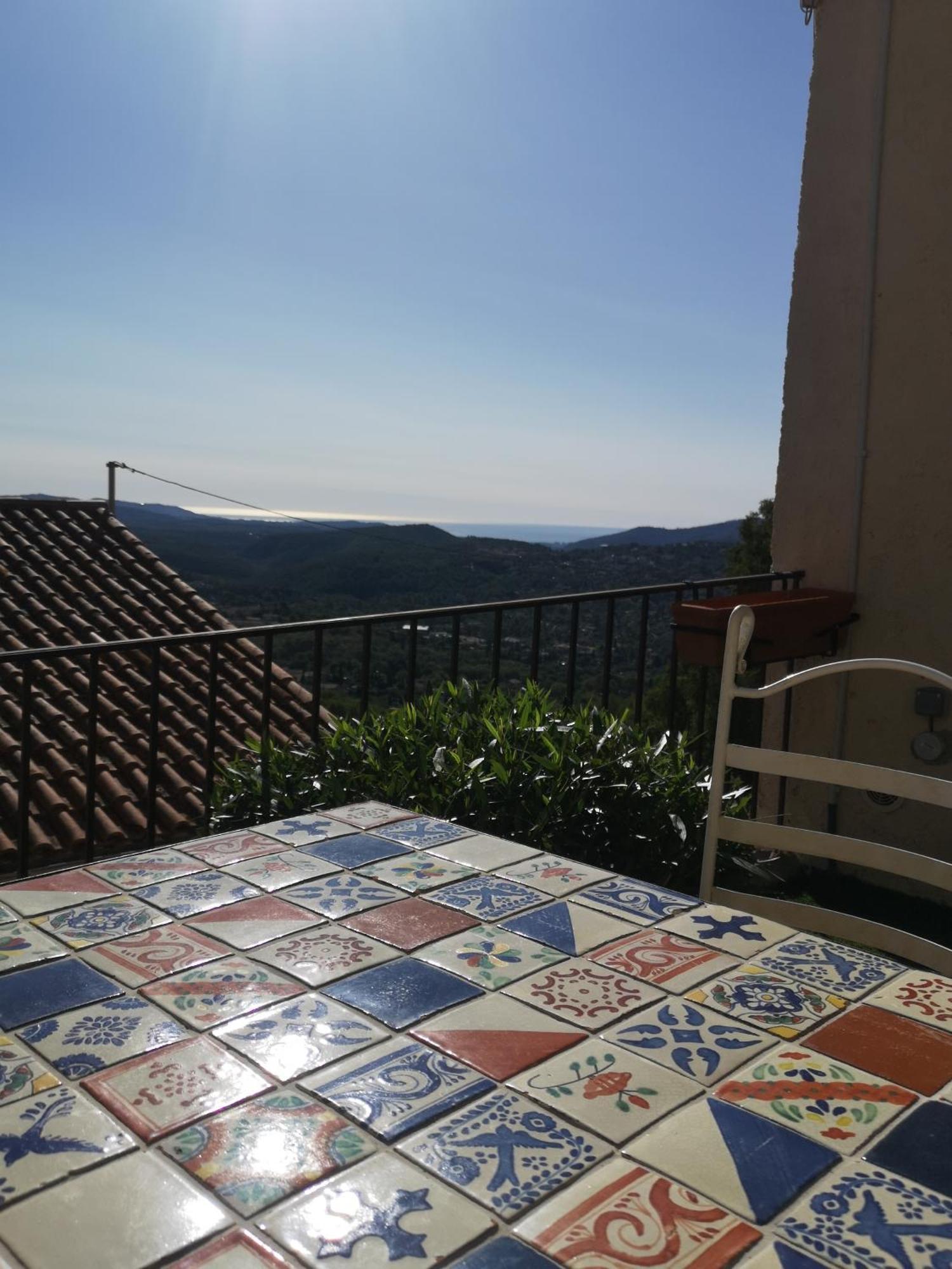 Vue Mer, Au Calme, Avec Jardin ! Spéracèdes Buitenkant foto